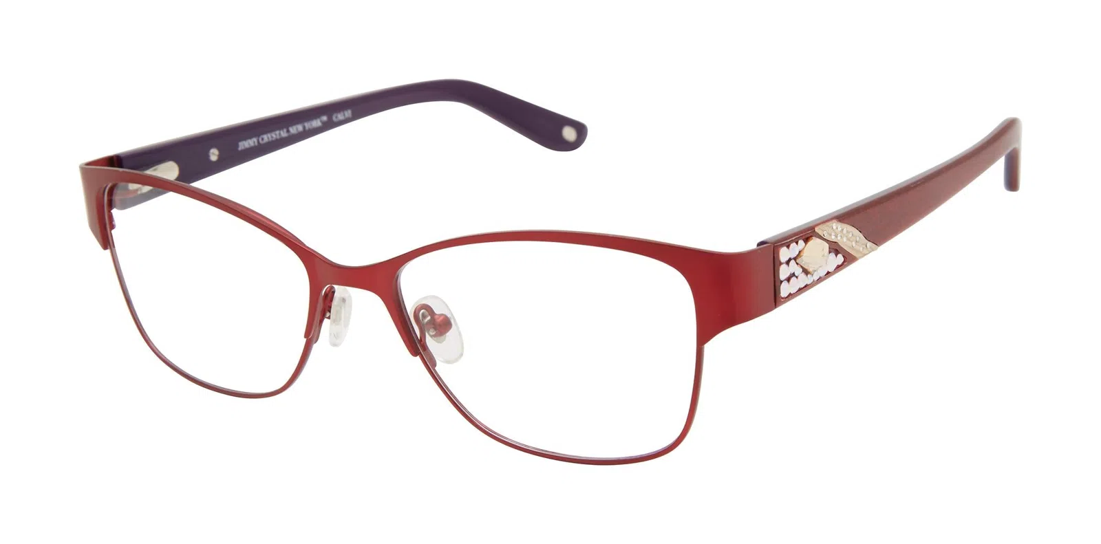 Jimmy Crystal New York Calvi Eyeglasses - view 2